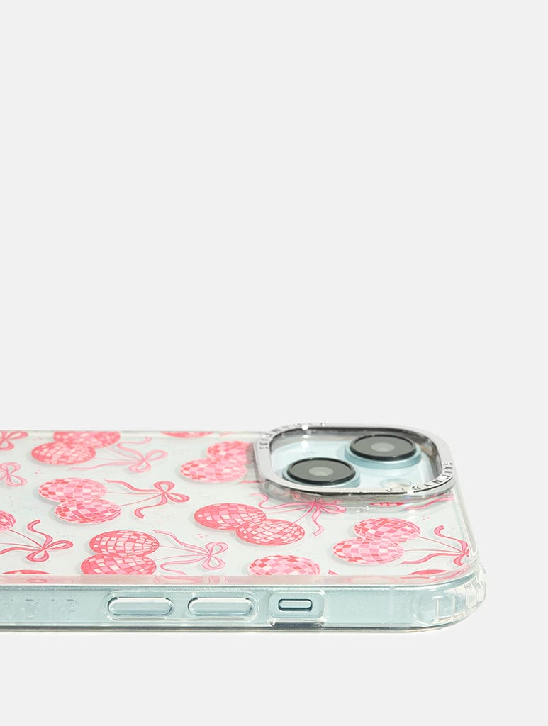 Bow Disco Cherry Shock iPhone Case