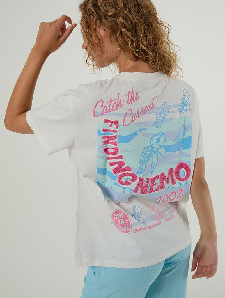 Disney Finding Nemo Catch The Current T-Shirt - Image 1