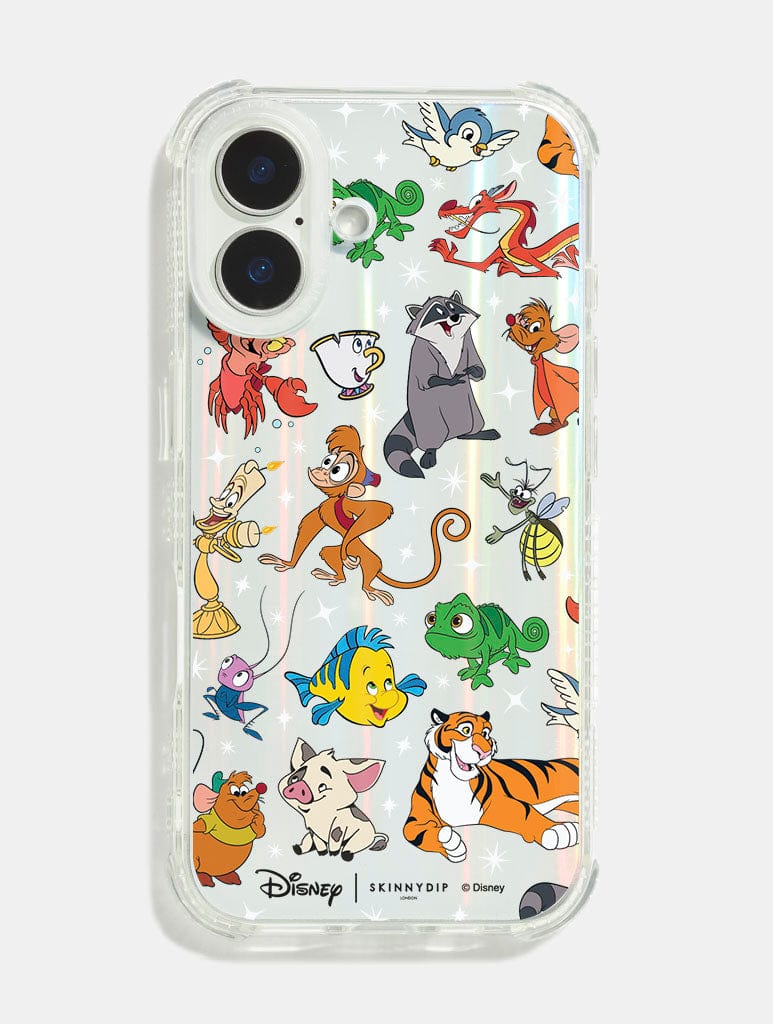 Disney Princess Sidekick Characters Shock iPhone Case - Image 1
