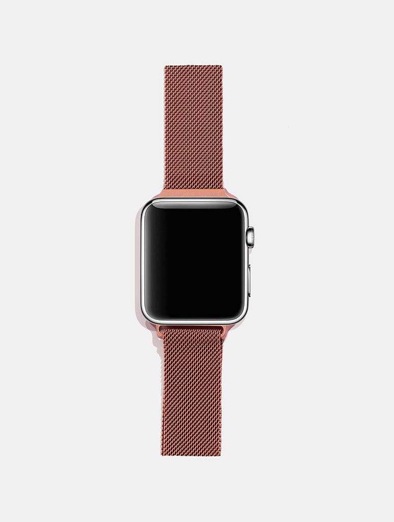 Magnetic Chain Apple Watch Strap - Rose Gold - Image 1