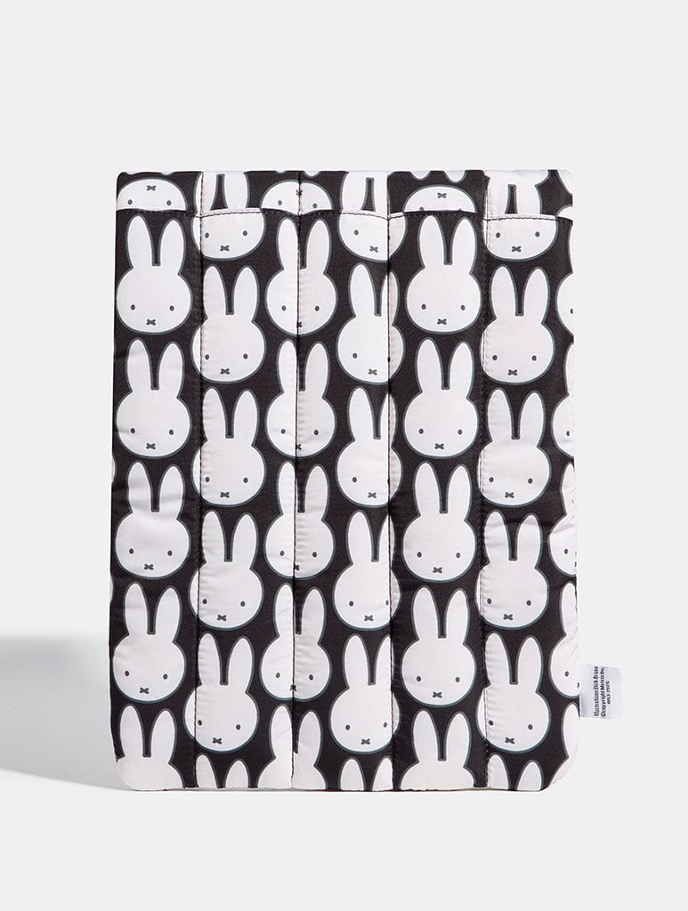 Miffy x Skinnydip Laptop Sleeve in Black