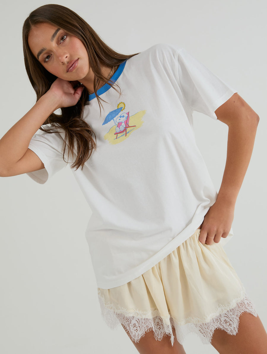 Peanuts x Skinnydip I love the Beach T-Shirt