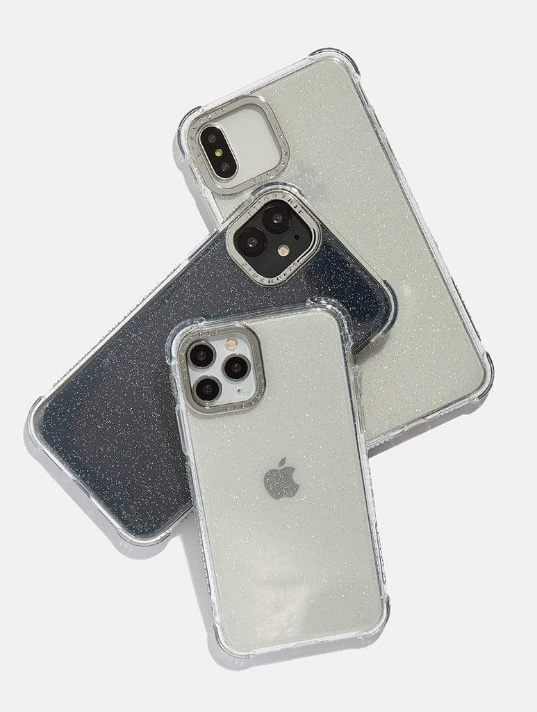 Minimal Glitter Shock iPhone Case