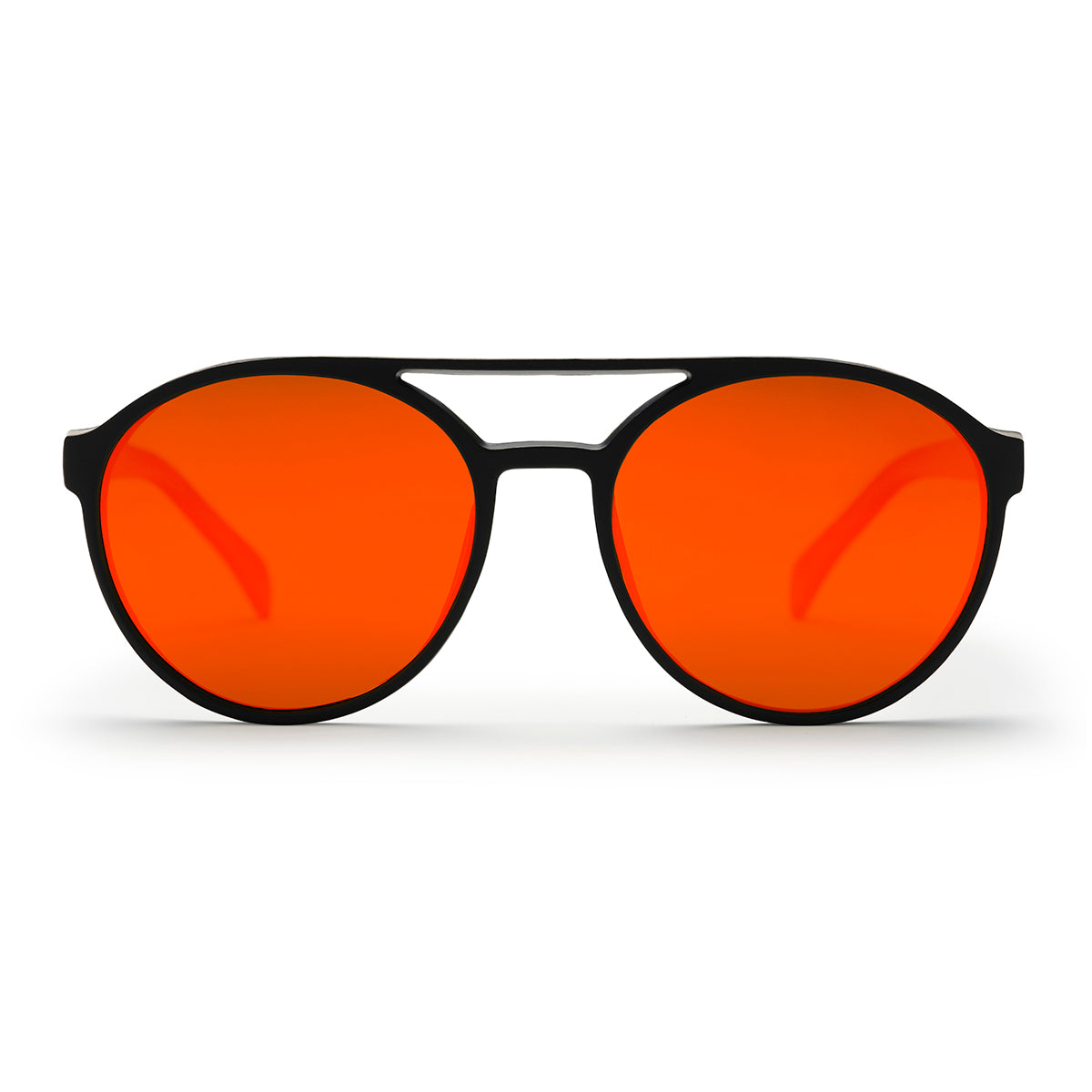Rickard Sunglasses BLACK/ORANGE - Image 1