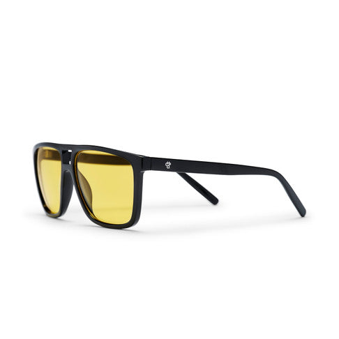 Siljian Sunglasses BLACK/YELLOW - Image 2