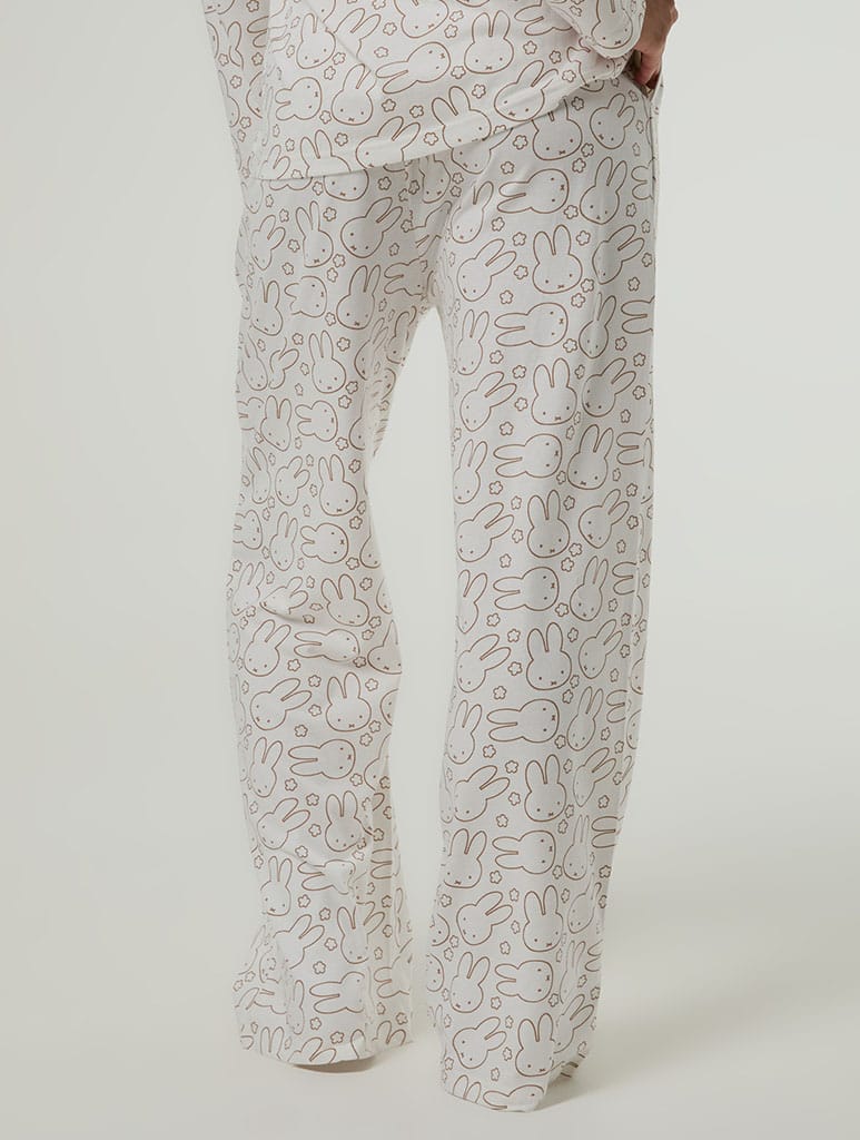 Miffy x Skinnydip Flower Pyjama Set with Scrunchie - Image 11