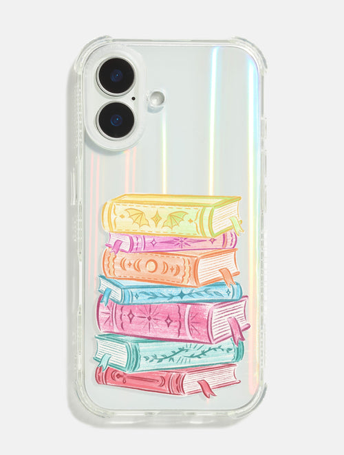 ACOTAR Book Stack Shock iPhone Case - Image 1
