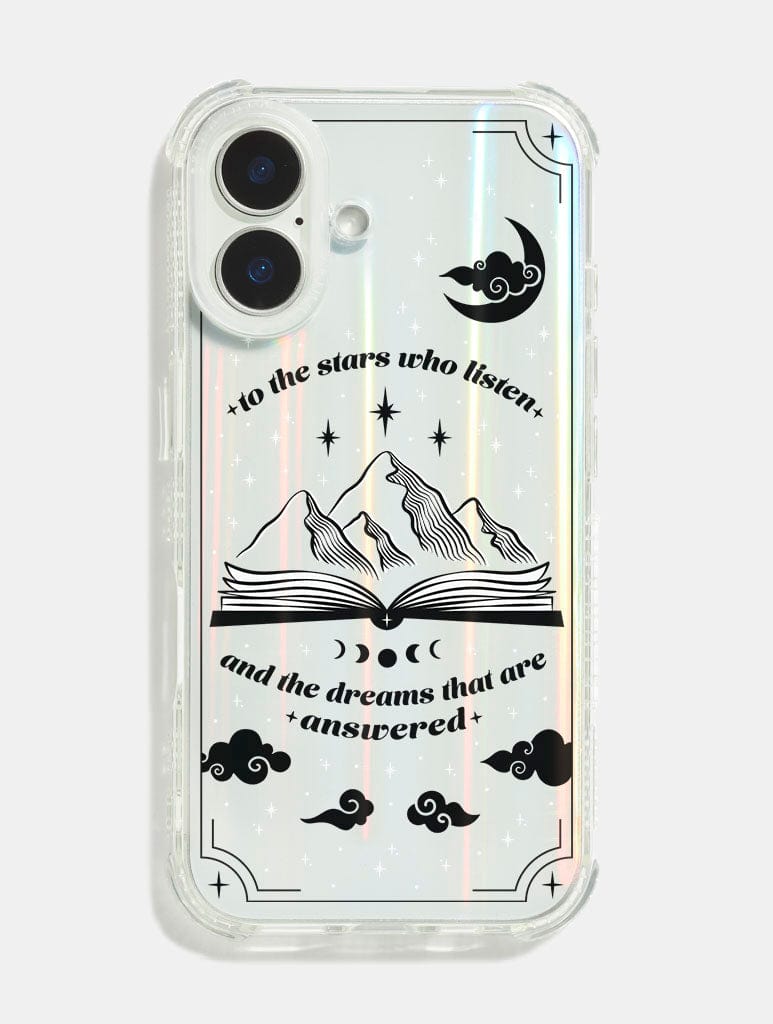 ACOTAR To The Stars Who Listen Shock iPhone Case - Image 1