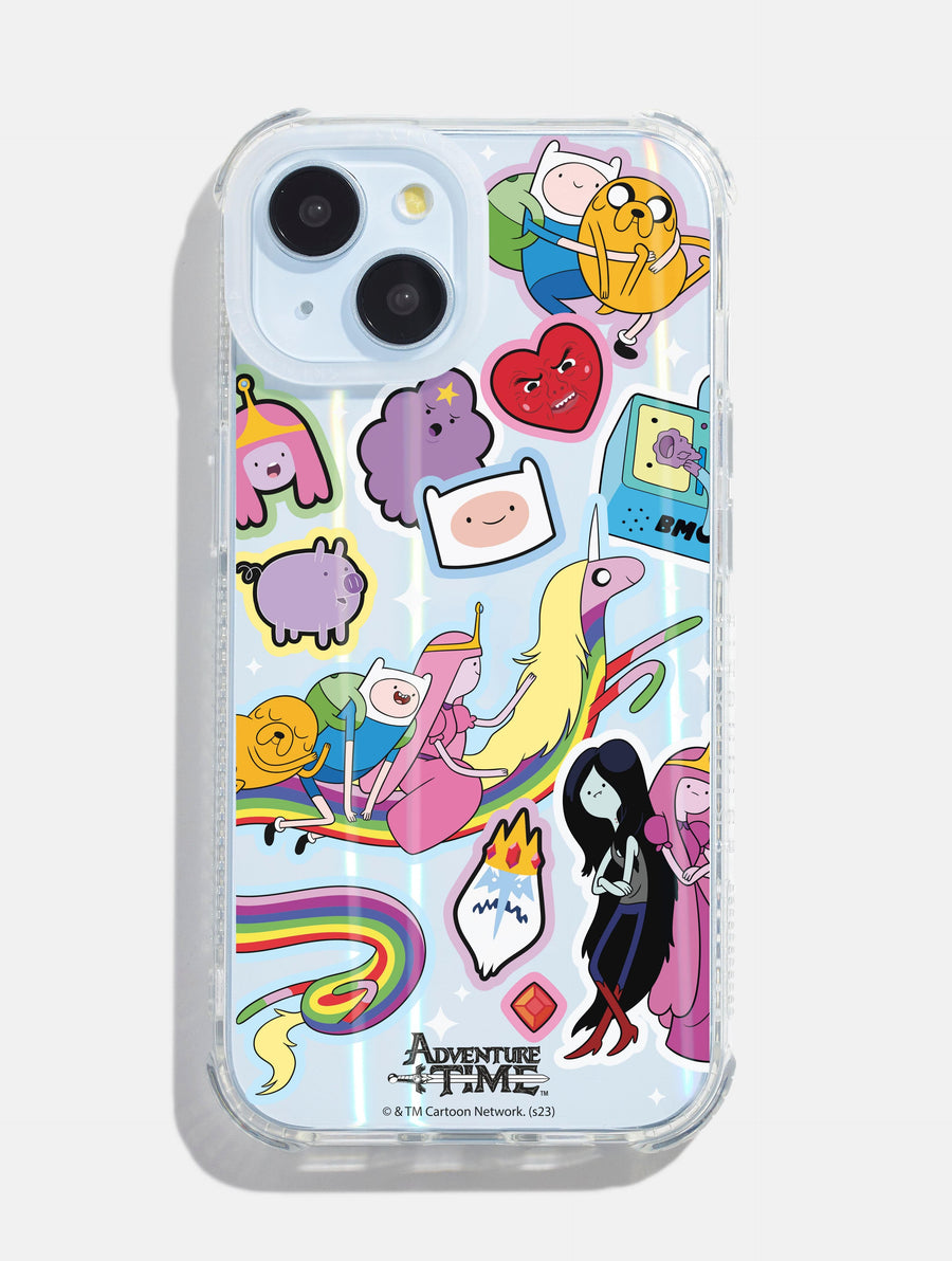 Adventure Time x Skinnydip Sticker Shock iPhone Case - Image 1
