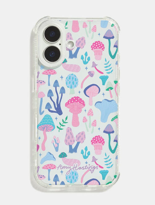 Amy Hastings x Skinnydip Magical Mushrooms Shock iPhone Case - Image 1
