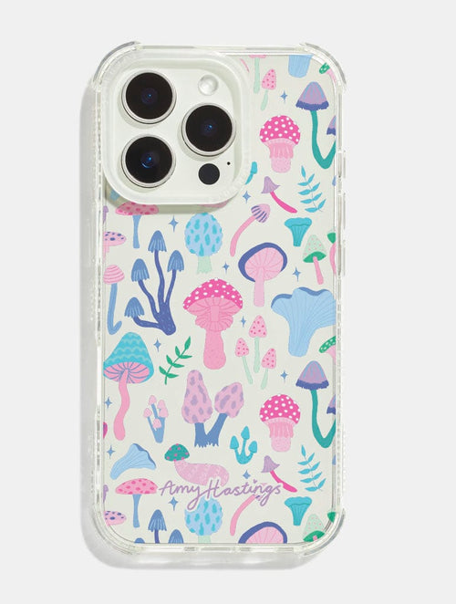 Amy Hastings x Skinnydip Magical Mushrooms Shock iPhone Case - Image 1