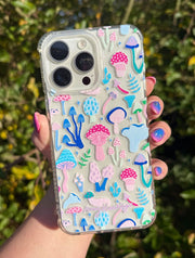 Amy Hastings x Skinnydip Magical Mushrooms Shock iPhone Case
