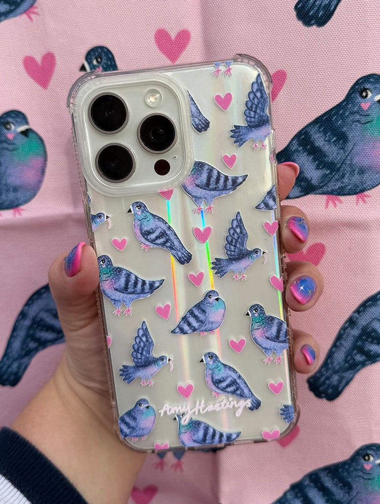 Amy Hastings x Skinnydip Pigeon Lover Shock iPhone Case - Image 3