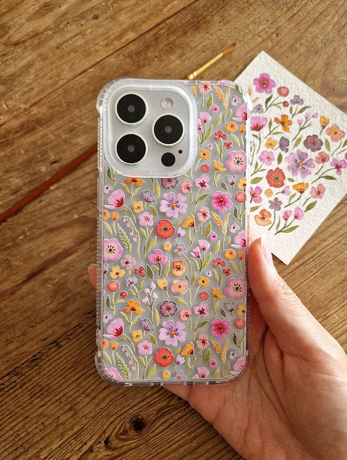 Anna Lau x Skinnydip Blush Bloom Shock iPhone Case - Image 2