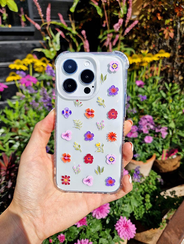 Anna Lau x Skinnydip Dainty Botanical Shock iPhone Case