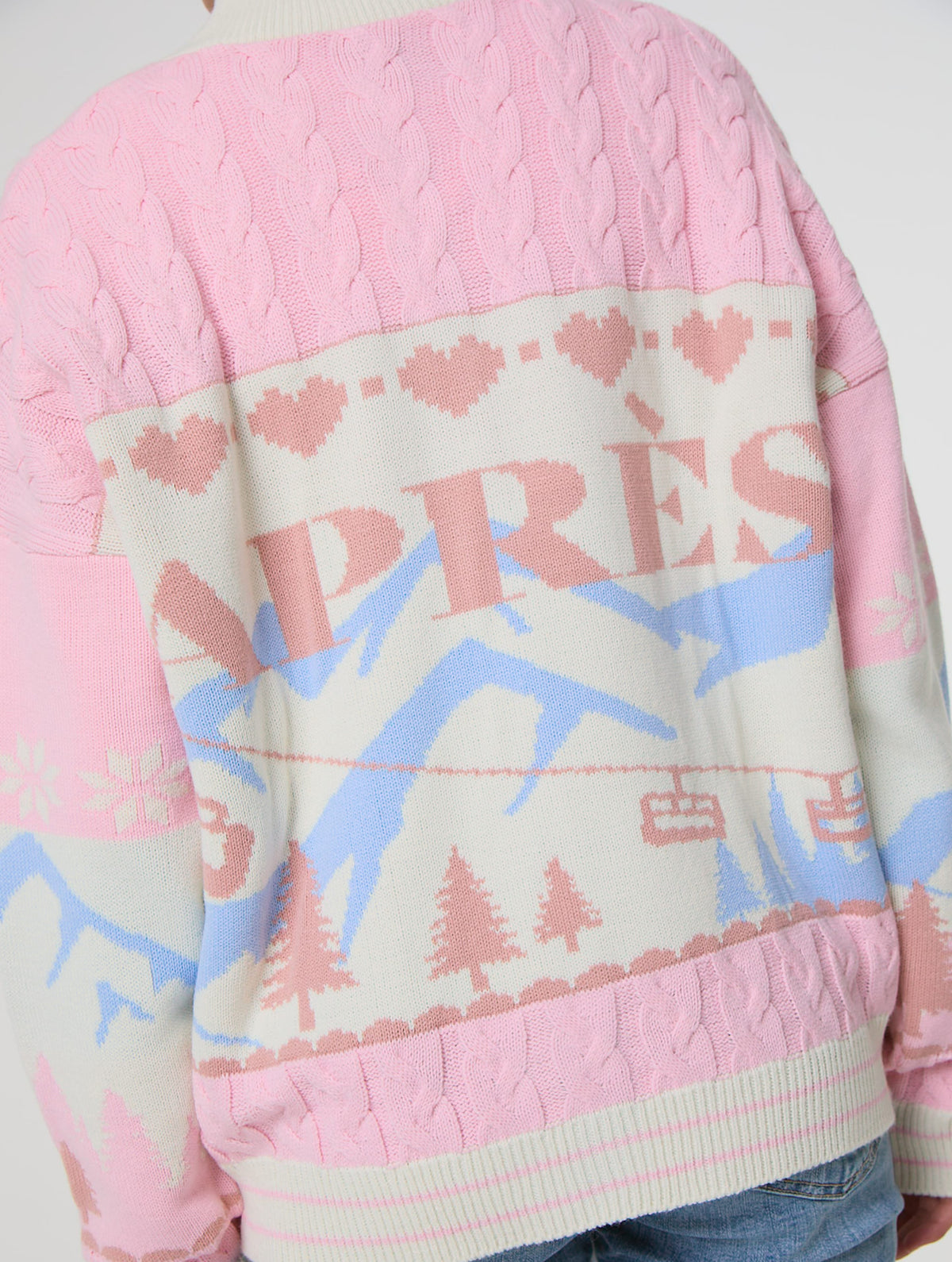 Apres Ski Zip Through Knitted Jumper - Image 5