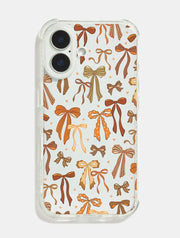 Autumn Bows Shock iPhone Case