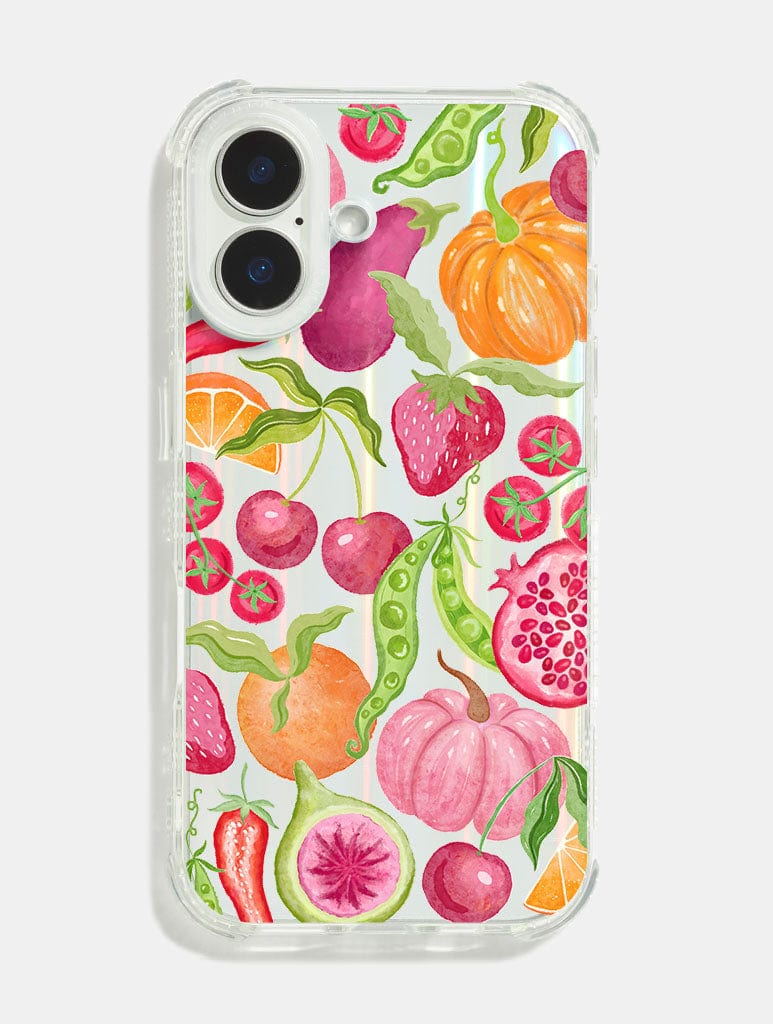 Autumn Fruit & Veg Shock iPhone Case - Image 1