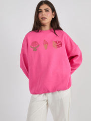 Beaded Cake Sweatshirt