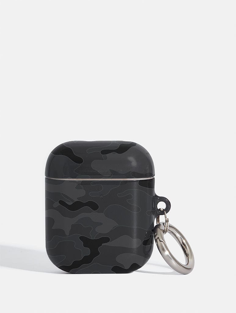 Black Camo AirPods Case - Image 1