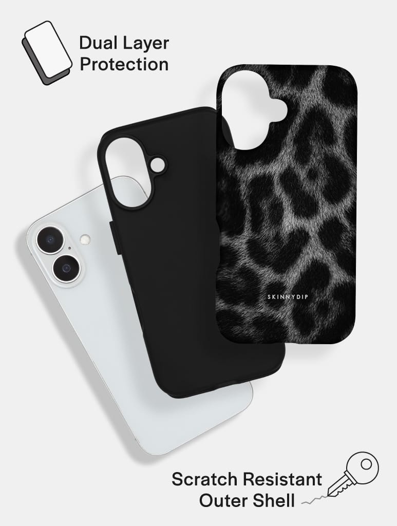 Black Leopard Ultra Protective iPhone Case - Image 2