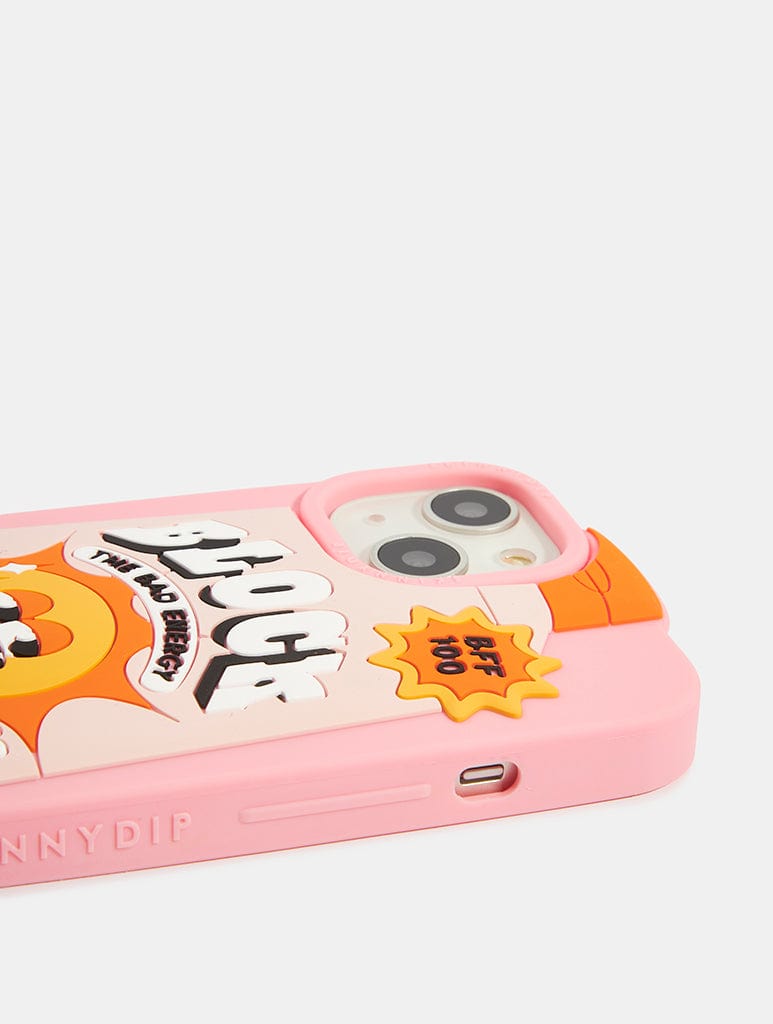 Block The Bad Energy Silicone iPhone Case - Image 3