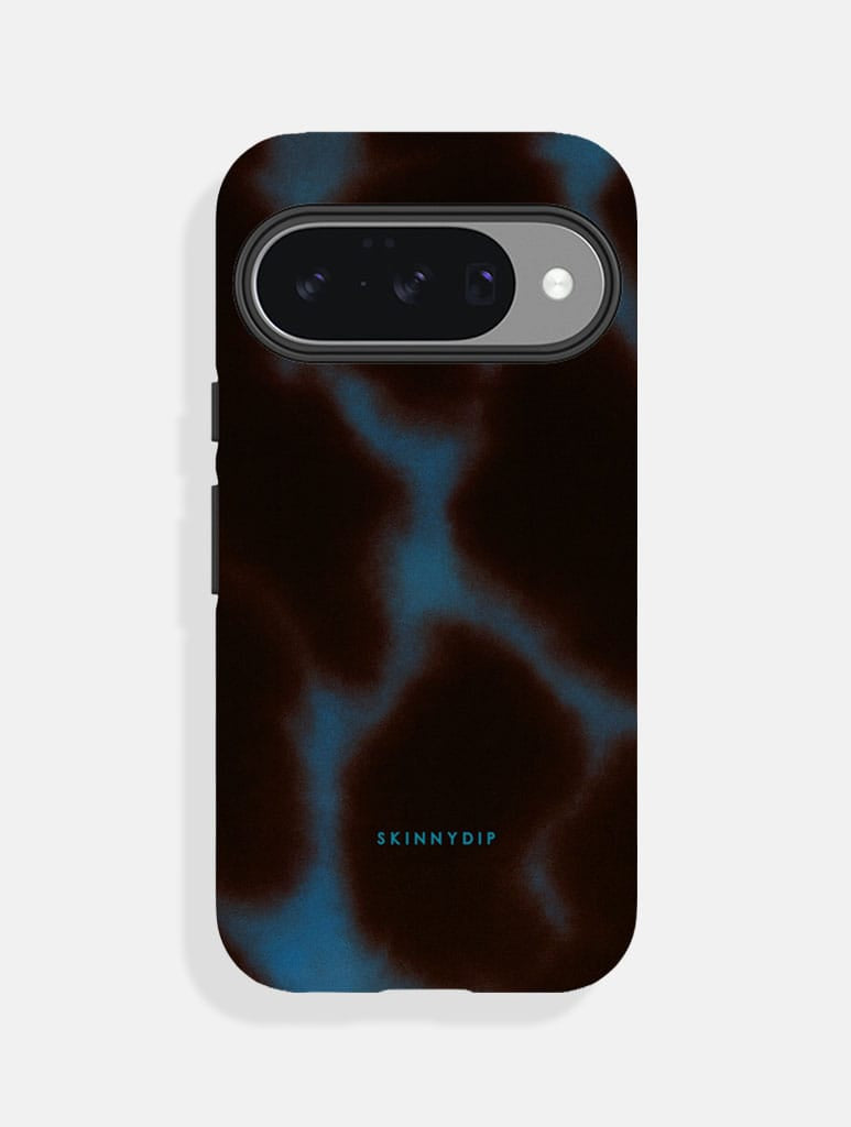 Blue Burgundy Tortoiseshell Ultra Protective Google Pixel Case - Image 1