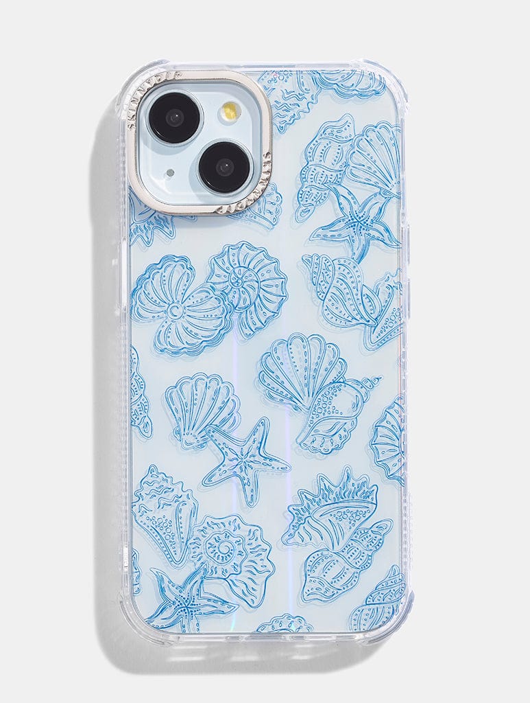 Blue Shells Shock iPhone Case - Image 1