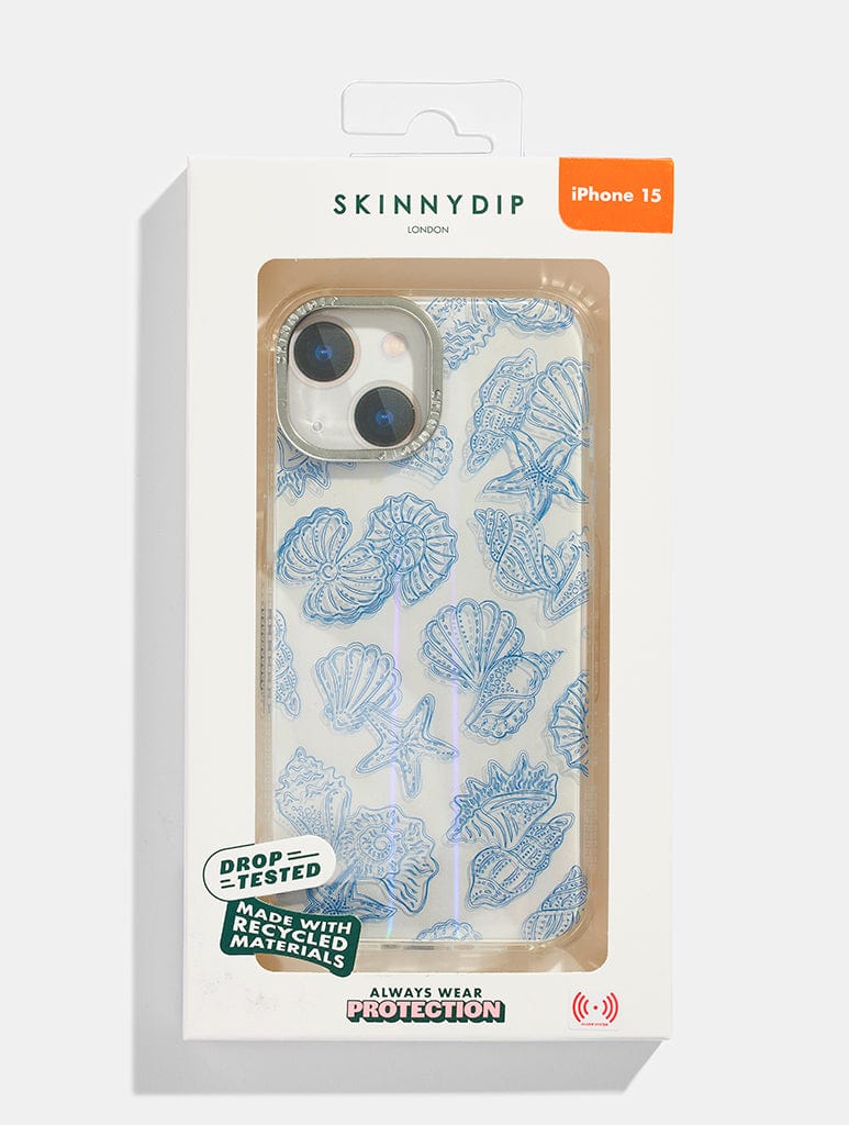 Blue Shells Shock iPhone Case - Image 5