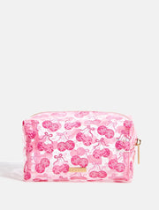 Bow Cherry Disco Makeup Bag