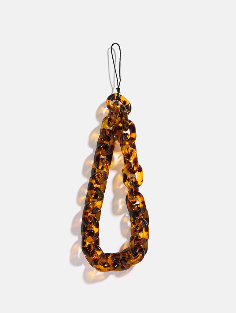 Brown Tortoiseshell Beaded Strap - Image 1