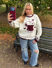 Burgundy Gingham Ultra Protective iPhone Case