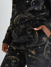 Celestial Gold Twosie Fleece Pyjama Set