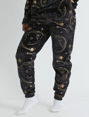 Celestial Gold Twosie Fleece Pyjama Set