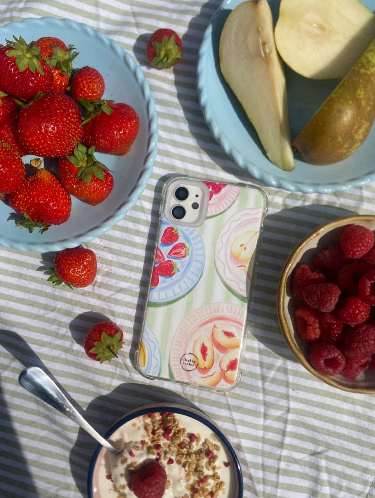 Charlotte Godfree x Skinnydip Summer Fruits Shock iPhone Case