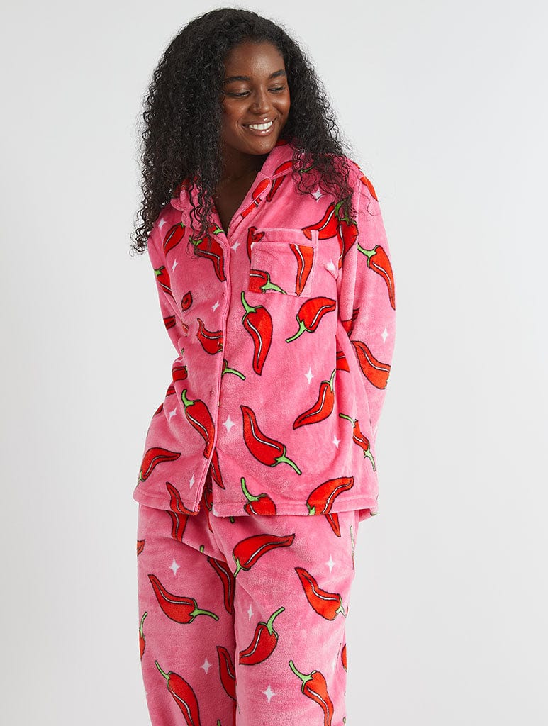 Chilli Sparkle Twosie Fleece Pyjama Set - Image 1