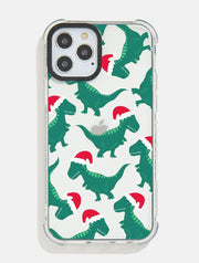 Christmas Dino Shock iPhone Case