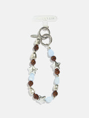 Chrome Star Tort Beaded Strap