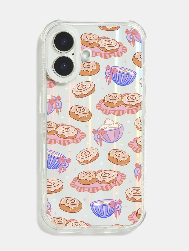Cinnamon Bun Shock iPhone Case - Image 1