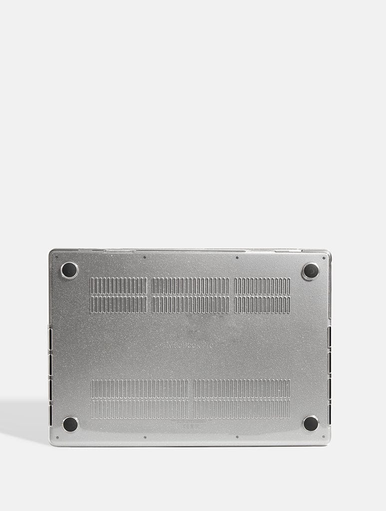 Clear Glitter Transparent MacBook Case - Image 7