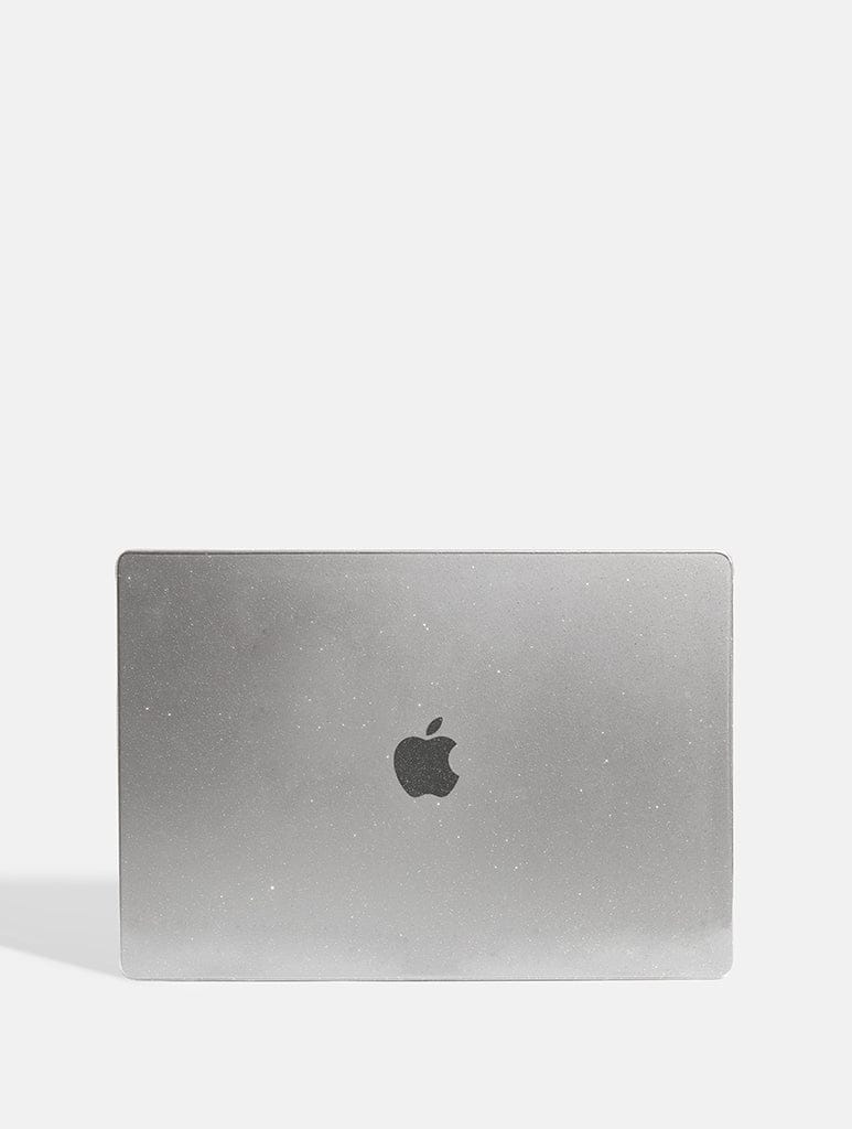 Clear Glitter Transparent MacBook Case - Image 3