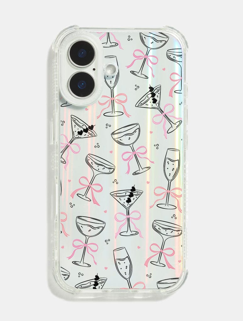 Cocktail Bows Shock iPhone Case - Image 1