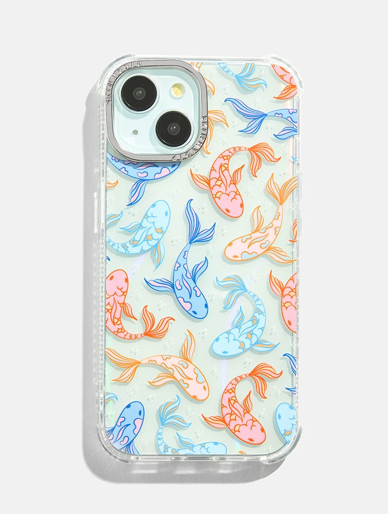 Colourful Koi Fish Shock iPhone Case - Image 1