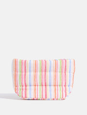 Colourful Sketchy Stripe Pillow Pouch Makeup Bag