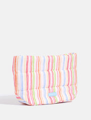 Colourful Sketchy Stripe Pillow Pouch Makeup Bag