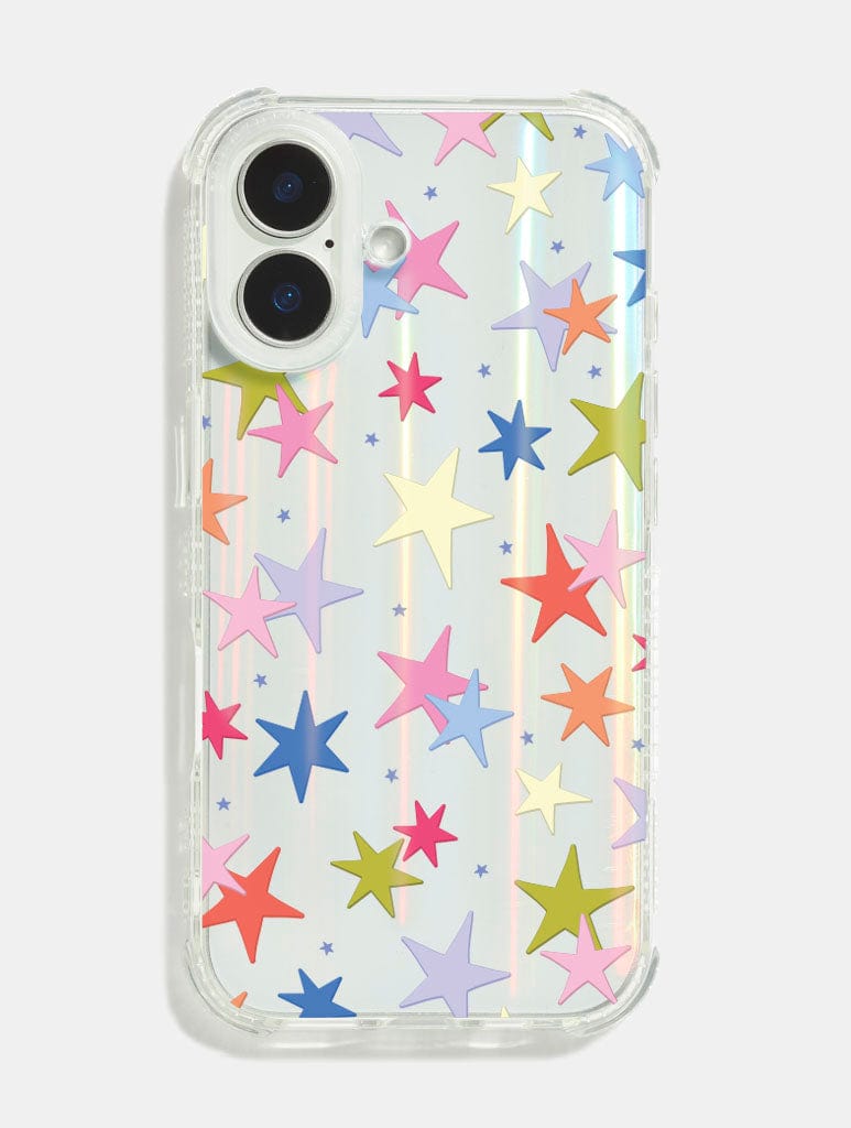 Colourful Stars Shock iPhone Case - Image 1