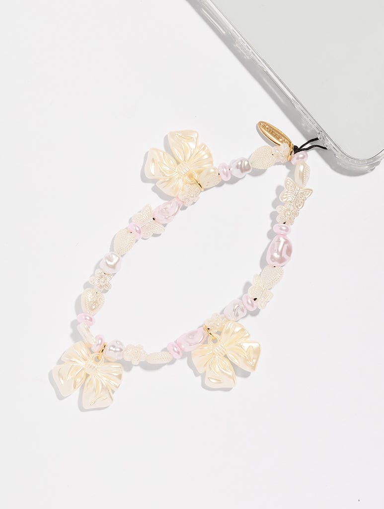 Coquette Pearl Beaded Strap