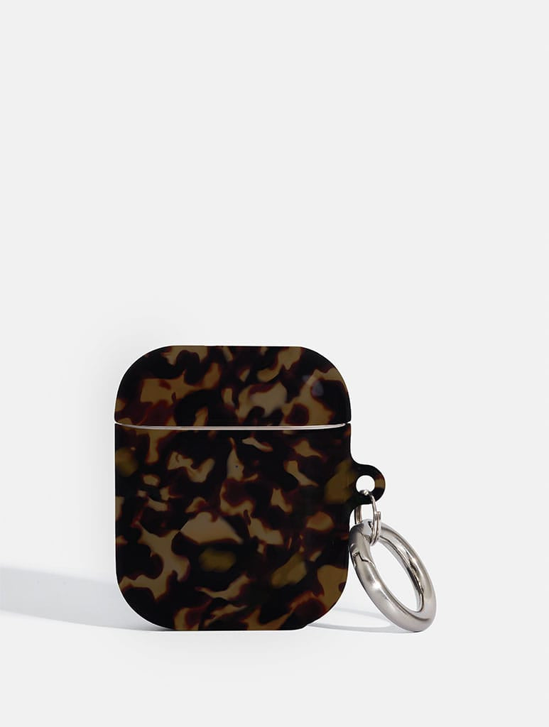 Dark Tortoiseshell AirPods Case - Image 1