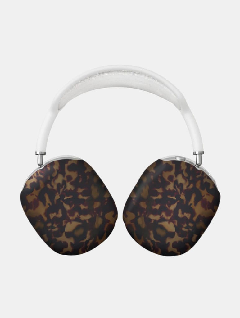 Dark Tortoiseshell AirPods Max Case in Matte - Image 1