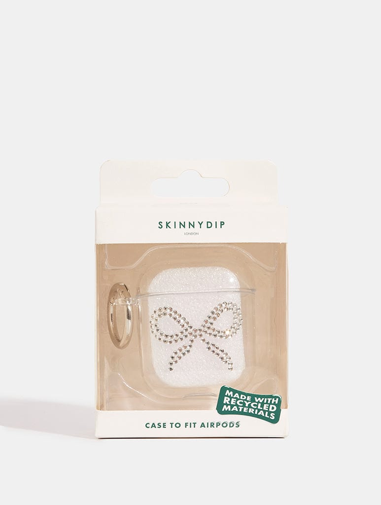 Diamante Bow AirPods Case - Image 7